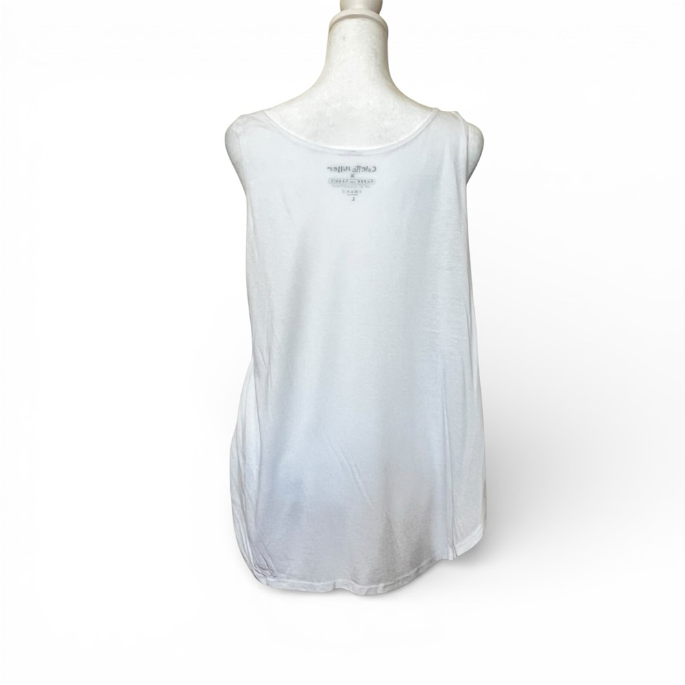 Boho Flowy Oversized I Love LA Tank Sz L Festival Soft Lightweight - Picture 3 of 10